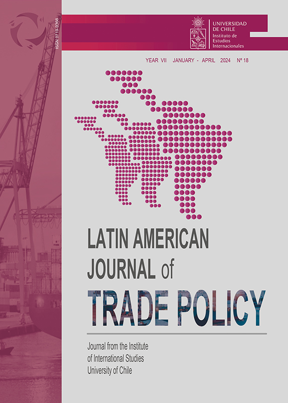 							Ver Vol. 6 Núm. 18 (2024): Latin American Journal of Trade Policy
						